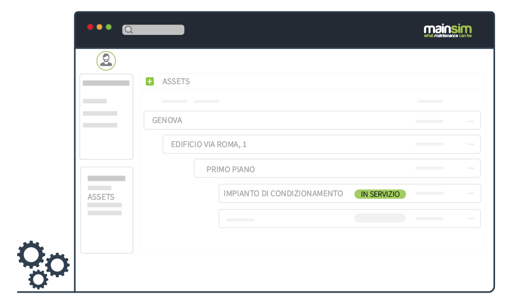 asset-management CMMS dashboard gestione asset