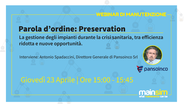 webinar manutenzione impianti