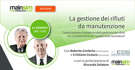rifiuti da manutenzione webinar webinar manutenzione impianti