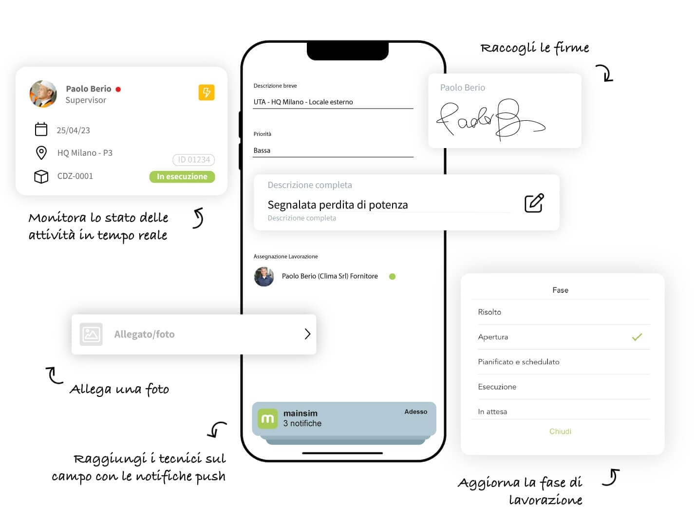 app gestione manutenzione