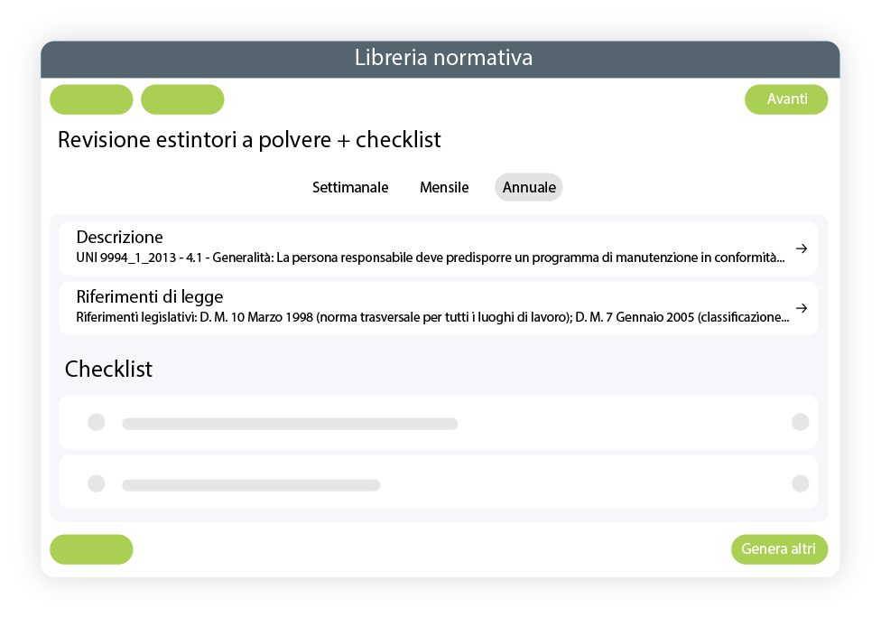 libreria normativa manutenzione