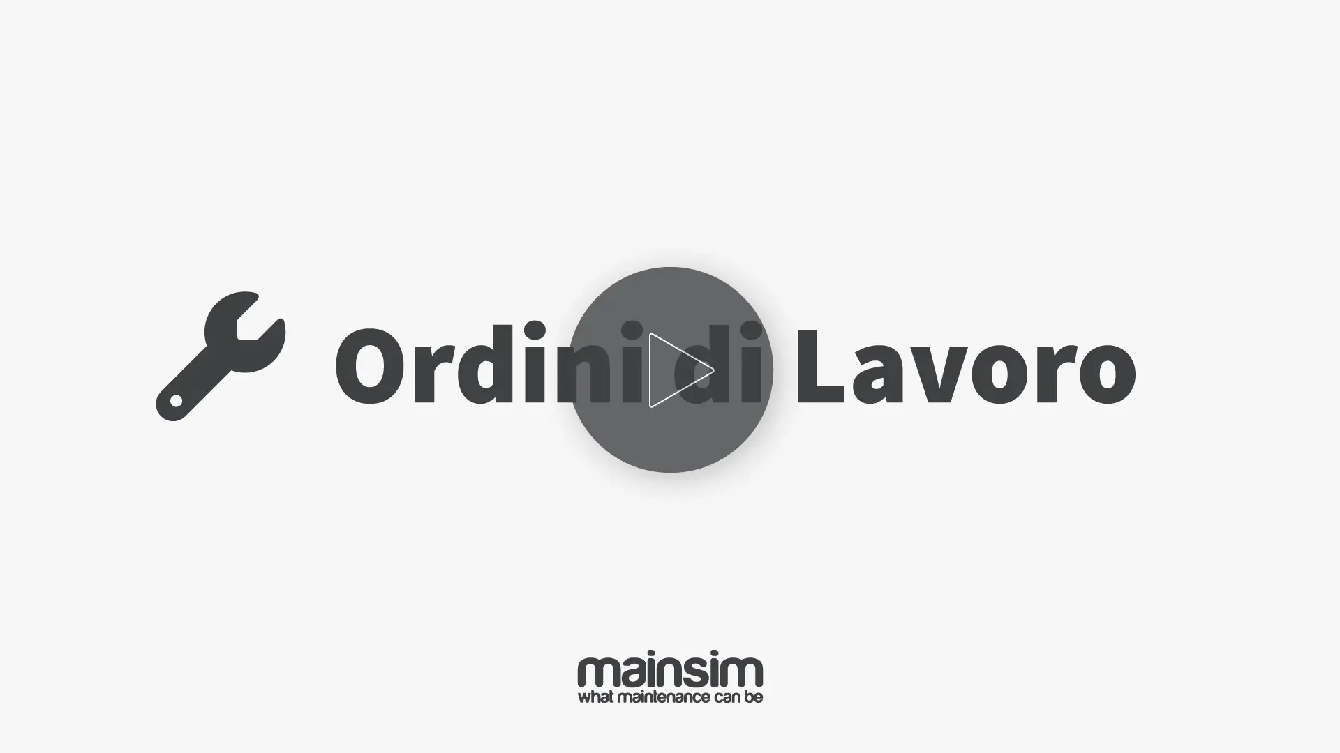 ordini di lavoro